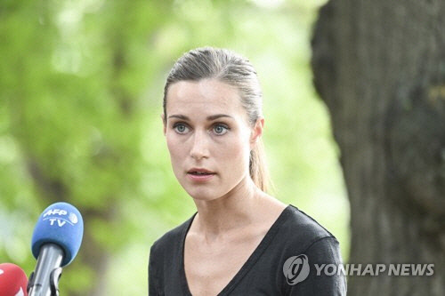 산나 마린 핀란드 총리[EPA 연합뉴스 자료사진]